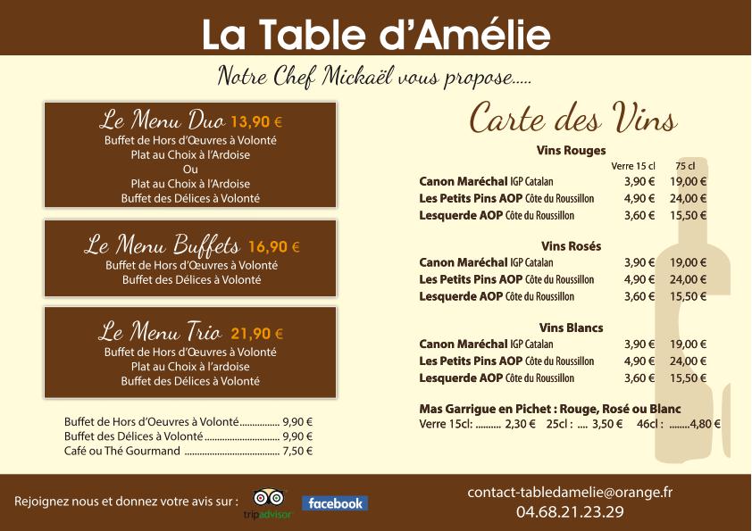 restaurant amélie