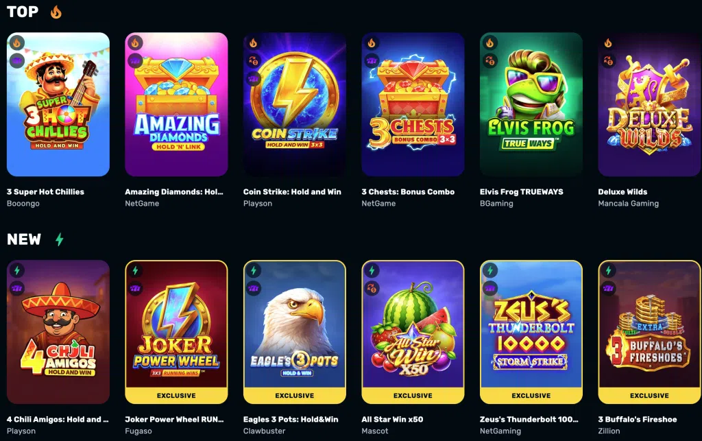 rocketplay games